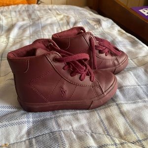 Size 8 Ralph Lauren toddler shoes